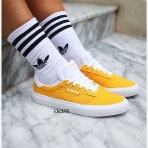 Adidas bright yellow Men’s 3MC new never worn no box.